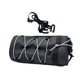 thumbnail image 5 of Bolsa para manillar de bicicleta, bolsa frontal para cuadro de bicicleta de montaña y carretera con correa para el hombro Negro Gris, 5 of 7