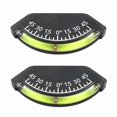 thumbnail image 1 of Level Gauge for RV Truck Vehicle, Trailer Level Gauge, Inclinometer with High Definition, Inclinometer Gauge 2PCS, 1 of 5