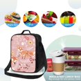 thumbnail image 4 of Bingfone Beautiful Fox Reusable Insulated Lunch Bag Cooler for Work School Picnic or Travel, 4 of 9