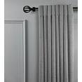 thumbnail image 4 of Linen Avenue Cage Single Window Curtain Rod Set, 48 to 86-inch, Matte Black, 4 of 5