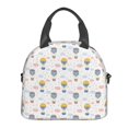 thumbnail image 2 of Goofa Hot Air Balloon Pattern Lunch Bag ,Insulated Lunch Box, Small Leakproof Cooler Food Lunch Containers Reusable High Capacity Lunch Tote Bags, 2 of 8