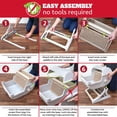 thumbnail image 3 of Caja de Arena Semi-Automática Le You Pet Blanca y Marrón Leche con Limpieza Rápida de Lujo para Gato, 3 of 6