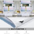 thumbnail image 4 of Abstract Sunset Sky Ocean Kitchen Tiers Window Half Valances, Ocean Waves in Pastels Summer Sea Kitchen Tiers Windows Heat Insulated Drapes for Decor Reducing The Light,26x24 inch Set of 2, 4 of 6