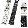 thumbnail image 4 of Printing Badminton Racket Overgrips Self-adhesive Black White Tennis Racquet Sweatband Matte Shock Absorption Non-Slip Grip Tape white, 4 of 6