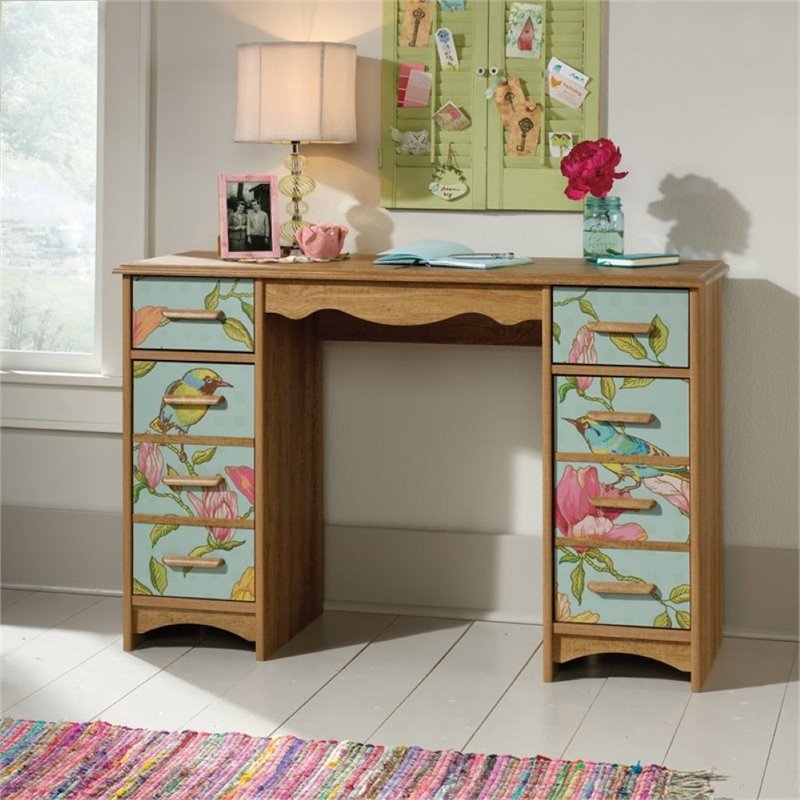 kids oak desk