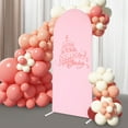 thumbnail image 5 of 1.8m Arch Stand & Background Decoration Cover Stand Wedding Arch Frame Set Pink, 5 of 24