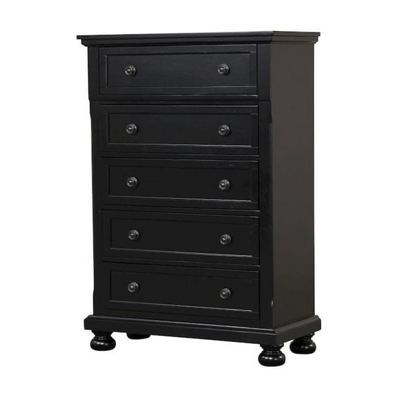 Glory Furniture Meade Chest in Black Color