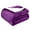 Deep Purple, variant on Evlmd Sherpa Throw Blanket for Couch Sofa - Fuzzy Soft Cozy Blanket for Bed, Fleece Thick Warm Blanket for Winter, Deep Purple Fall Winter Throw Blanket, 50x60 Inches