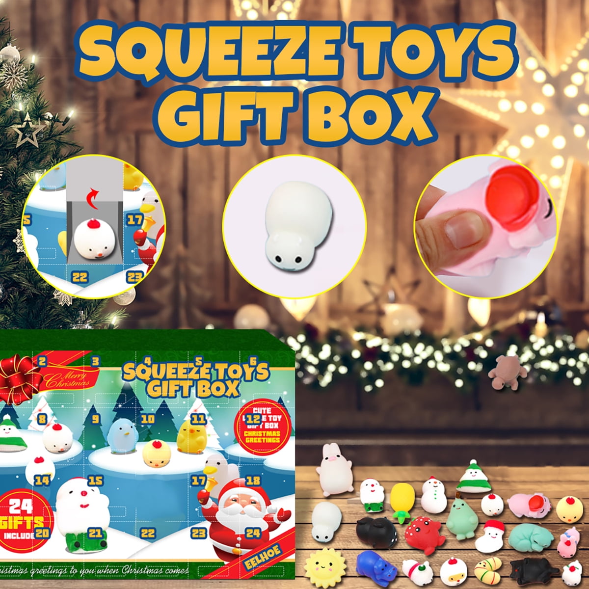 Fidget Toys Push Bubble Advent Calendar Special Sensory Christmas