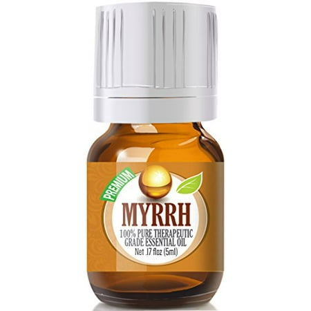 Healing Solutions - Myrrh Oil (5ml) 100% Pure, Best Therapeutic Grade Essential Oil -
