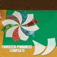 thumbnail image 2 of Juego de 2 piezas para patchwork, costura y bordado precisos, herramientas acrílicas para profesionales y principiantes, plantillas de acolchado con ruedas, 2 of 8