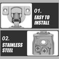 thumbnail image 3 of 1 Set Cabinet Hinge Kitchen Full Overlay Replacement Concealed Hinge, 3 of 8