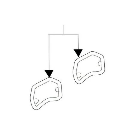 Genuine OE Audi Manifold Gasket - 079-129-717-G