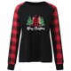 thumbnail image 4 of Pntutb Blusa de manga larga suelta con cuello redondo para mujer con estampado de Halloween Pntutb Pntutb-977, 4 of 7