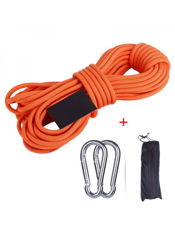10m Emergency Rappelling Tree Rock Rope Strap Safety Sling for Outdoor Climbing 