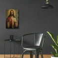thumbnail image 6 of Epic Art 'Jesus' by Epic Portfolio, Acrylic Glass Wall Art, 16"x24", 6 of 8