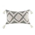 thumbnail image 3 of Phantoscope 12" x 20" Bohemian Gray Weave Polyester Throw Pillow, 3 of 4