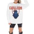thumbnail image 3 of Women's Gameday Couture White Virginia Cavaliers Big Goals Oversized Long Sleeve T-Shirt, 3 of 5