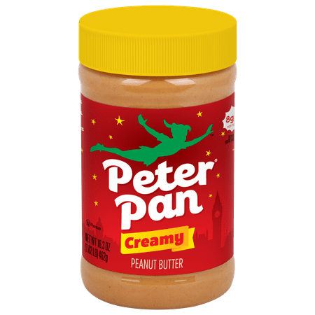 Peter Pan Creamy Peanut Butter, Gluten Free Peanut Butter, 16.3 oz Jar