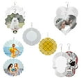 thumbnail image 3 of Wind Chime 3D Vision Eye-catching Creative Decorative Easy to Hang Flower Shape Heat Transfer Ornament Home Decor, 3 of 10