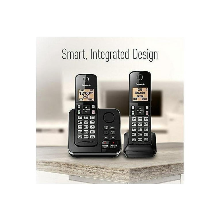 Free Shipping! Panasonic KX-TGC362B 2-Handset Expandable Free Shipping! Panasonic KX-TGC362B 2-Handset Expandable