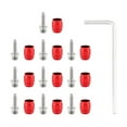 thumbnail image 5 of Hose Fitting Kit 10PC Olive 10PC Insert with Wrench for Sram Hydraulic Brakes Red, 5 of 9