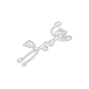 Genuine OE GM Steering Column Wiring Harness - 19210255