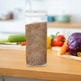 thumbnail image 4 of Airtight Food Storage Containers, Kitchen Airtight Jars with Lid Storage Box, Stackable Food Containers Kitchen Cabinets Organize Pet Food Treats, 4 of 5