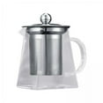 thumbnail image 1 of Hervidor de agua de vidrio resistente al calor, 2 uds., para mesa de comedor, bolsa de té, oficina 4 piezas, 1 of 8