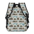 thumbnail image 4 of Xecao Transport Train Backpack, a stylish and functional choice for both men and women, is the perfect basic bookbag for college, work, or travel, 4 of 5