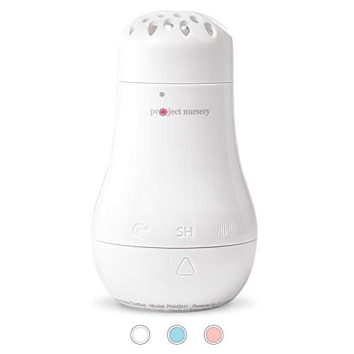 Baby Husher Baby Sound Machine - from Project Nursery. White Noise Machine for Babies. Made for Moms, by Moms, to Shush, Soothe & Hush Your Baby to Dreamland