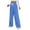 Blue, variant on Summer Pants for Women Solid Color Autumn And Winter Versatile Casual And Comfortable High Waisted Drawstring Wide Leg Casual Sweatpants Womens Pleated Sweatpants Women Star Pants Print Army Green M