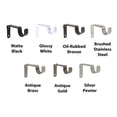 thumbnail image 4 of Urbanest Curtain Rod Bracket, Adjustable, Fits 1 1/4" Rod, Bronze, 4 of 5