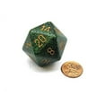 thumbnail image 2 of Golden Recon Speckled Die with Gold Numbers D20 34mm (1.34in) Pack of 1 Chessex, 2 of 3