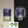 thumbnail image 2 of Yayeee LED Plug in Night Light for The Home with Auto Dusk to Dawn Light Sensors, 2 Pack, Purple Street, 2 of 6
