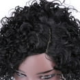 thumbnail image 5 of WXLCISI Women's Fashion Wig Black Synthetic Hairshort Wigs Hair Wave Wig, 5 of 5