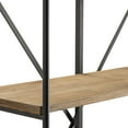 thumbnail image 2 of La Salle Metal and Wood Bookshelf, 2 of 3