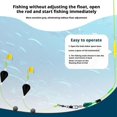 thumbnail image 3 of Anti-bottom Double Hook Fishing Gear - Anti-drifting Bottom Line Double Hook, European-style Fishing Tackle Accessory, 3 of 8