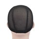 thumbnail image 5 of 2 Pcs Black Spandex Mesh Dome Wig Cap Elastic Crochet Braid Wig Caps for Making Wig (Black S), 5 of 5