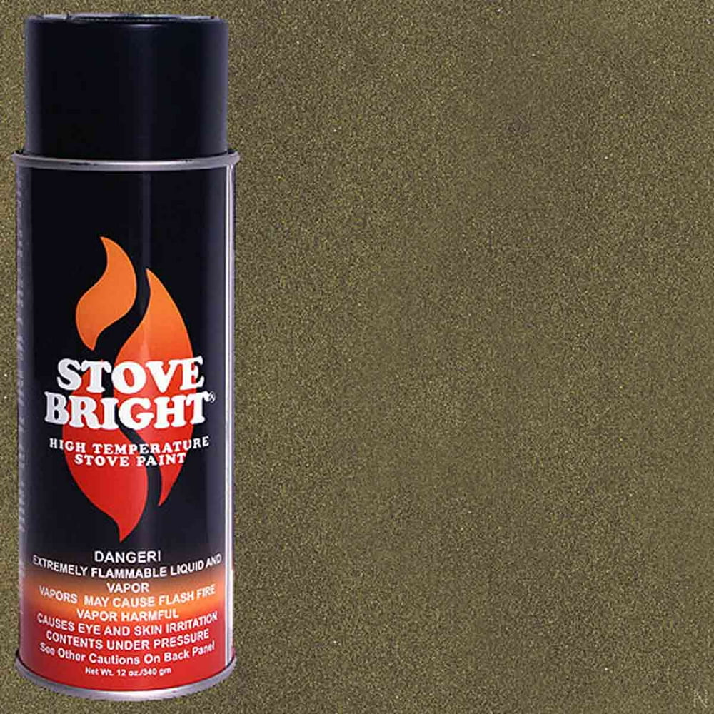 Stove Bright High Temp Paint Honeyglo Brown Walmart