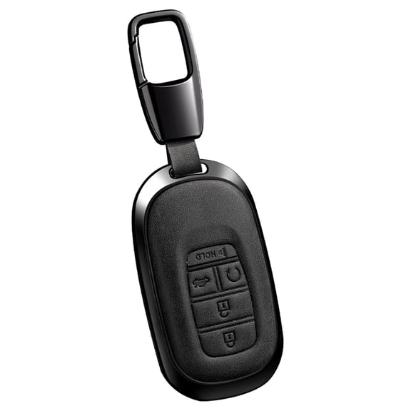 For Key Fob Cover Leather Car Compatible for Accord Civic CR-V SE LX HR-V Pilot (2022-2025) Key Case