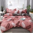 thumbnail image 3 of Solstice Home Textile - Funda de edredón con entramado negro, funda de almohada, sábanas, juegos de cama sencillos para niños y niñas, camas individuales, camas dobles, 3 of 5