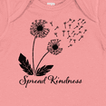 thumbnail image 4 of Inktastic Spread Kindness Dandelion Boys or Girls Baby Bodysuit, 4 of 5