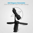 thumbnail image 3 of Sinyiin Phone Clip Clamp for Desktop Tripod Video Live Streaming Mobile Phone Mount Tripod Adapter 360 Degree Rotating Clamp, 3 of 14