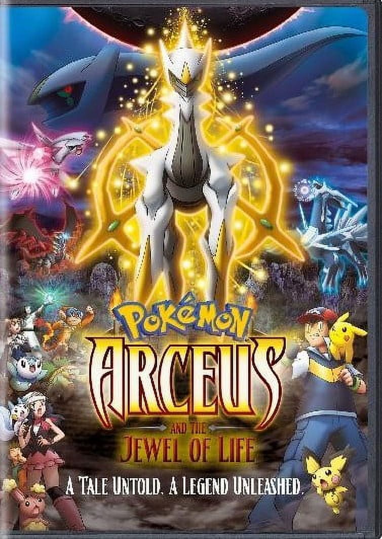 Arceus and the Jewel of Life Japanese Poster Card - Kellog's