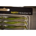 thumbnail image 3 of 6th Sense Party Minnow Soft Plastic Swimbait Drop Shot and Finesse Fishing Bait, 3 of 6