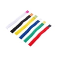 thumbnail image 4 of 6 bridas para cables, correas de cable, multicolor, con gancho y bucle, organizadores de cables para viajes, oficina, garaje, ordenador, hogar., 4 of 10