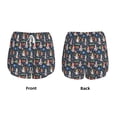 thumbnail image 3 of Balery Garden Gnomes Pantalones cortos deportivos para mujer con forro y dos bolsillos, elásticos, para entrenamiento, gimnasio, yoga-Medium, 3 of 7