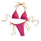 thumbnail image 2 of Traje de baño para mujer, bikini de moda de color liso con tirantes divididos, conjunto de dos piezas, trajes de baño para mujer, conjuntos de bikini para mujer, trajes de baño bikini para mujer, 2 of 3