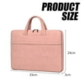 thumbnail image 5 of Durable,Water-Repellent Fabric, Lightweight Bag,Multifunctional Briefcase Bag-pink, 5 of 6